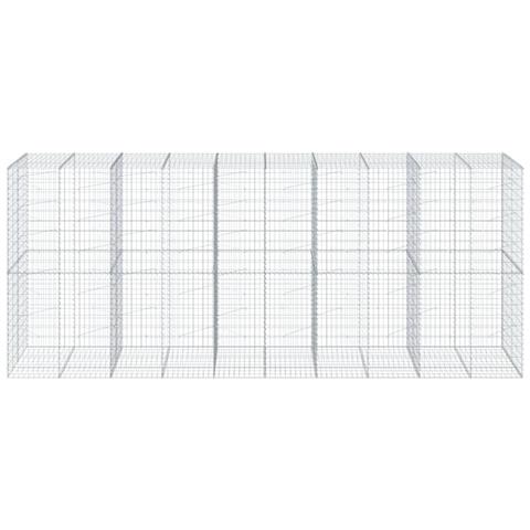 Cesto Gabbione Con Copertura 500x100x200 Cm In Ferro Zincato - Foto 3
