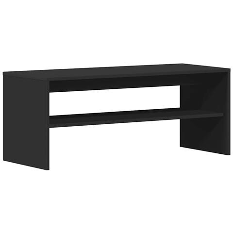 Mobile Porta Tv Nero 100x40x40 Cm In Legno Multistrato - Foto 2