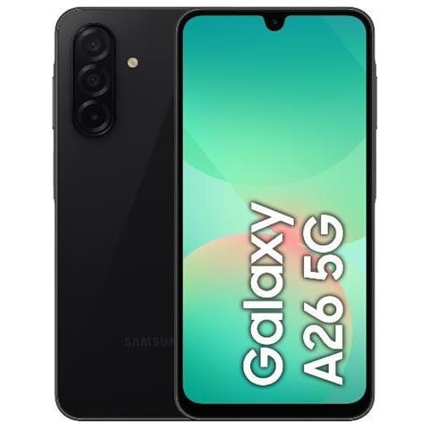 Galaxy A26 Enterprise Ed. 5G 128GB 6GB Ram Display 6.7" SAMOLED Main Camera 50MP Android 15 Exynos1380 5000 mAh Black - Foto 1