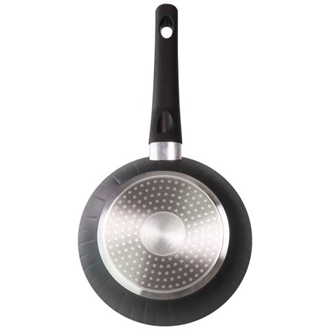 Padella Con Design A Strisce, 20 Cm, Adatta Anche Per Arrostire Senza Olio E Grasso, Rivestimento Antiaderente Antigraffio Con Vere Particelle Di Pietra, Padella A Induzione - Foto 4