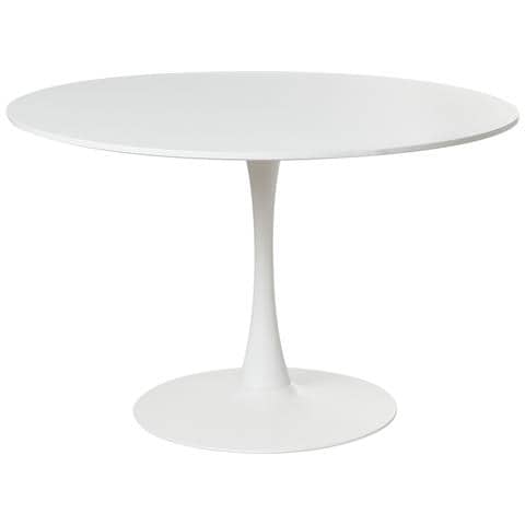 Tavolo Da Pranzo Boca Bianco 120 Cm 120 Cm - Foto 2
