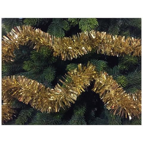 Dmora - Decorazione Da Natale Bonnie, 1000x8 H8 Cm, Oro - Foto 1