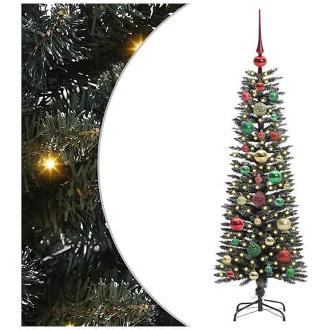 Albero di Natale artificiale con 150 LED Verde 120 cm - Foto 1