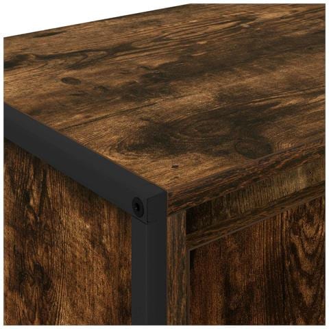 Mobile TV Quercia Fumosa 140 x 36 x 49.5 cm Legno multistrato - Foto 9