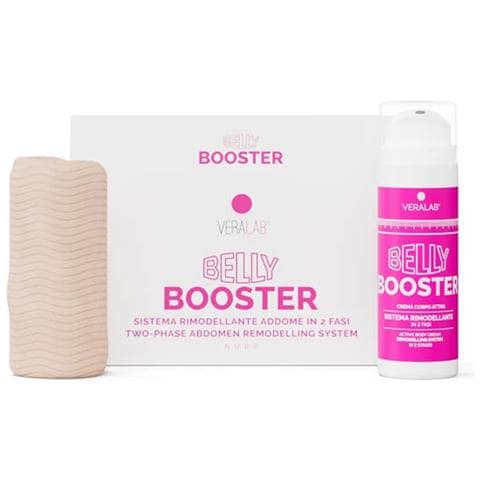 Belly Booster Sistema rimodellante addome in 2 fasi (crema + guaina addome) Nude XXL - Foto 1