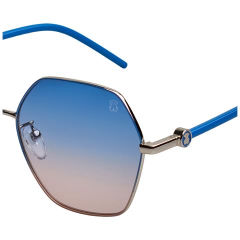 Occhiali Da Sole Esagonali Sto456 Donna - Foto 4