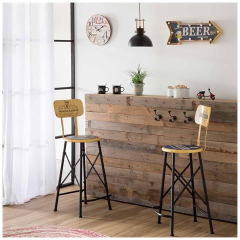 Placca Da Muro Luminosa In Plastica Blu 65x27,5x10,5h - Foto 2