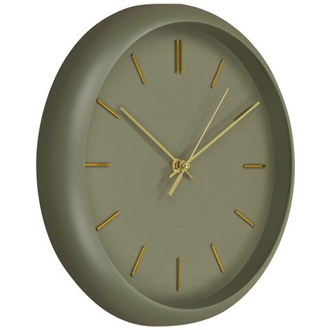 Orologio Da Parete Rossano Verde Con Movimento Silenzioso Ø30 Cm - Foto 2