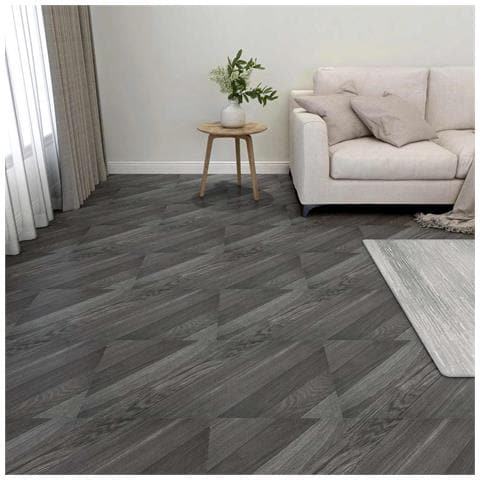 Tavole per Pavimenti 55 pcs Grigio 5,11 m² PVC - Foto 2