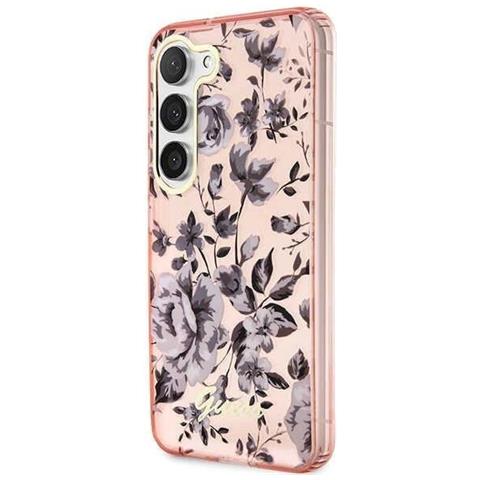 Indovina Guhcs23mhcfwsp S23+ S916 Custodia Rosa /rosa Collezione Flower - Foto 1
