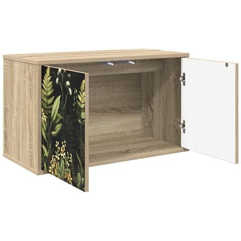 Mobile TV da Parete RHENEN 69 x 33 x 40 cm Rovere Sonoma - Foto 2