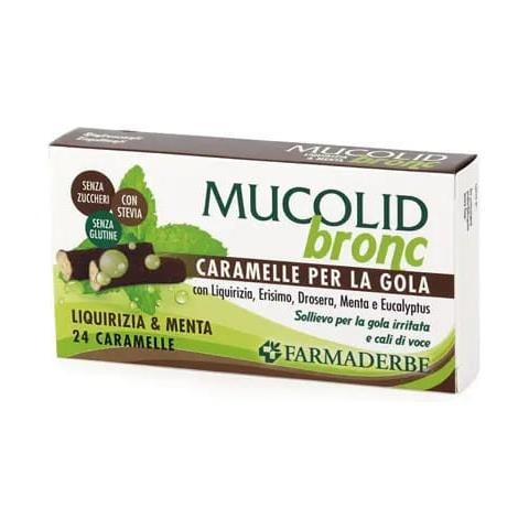 Mucolid Bronc Menta & Liquirizia 24 Caramelle - Foto 1