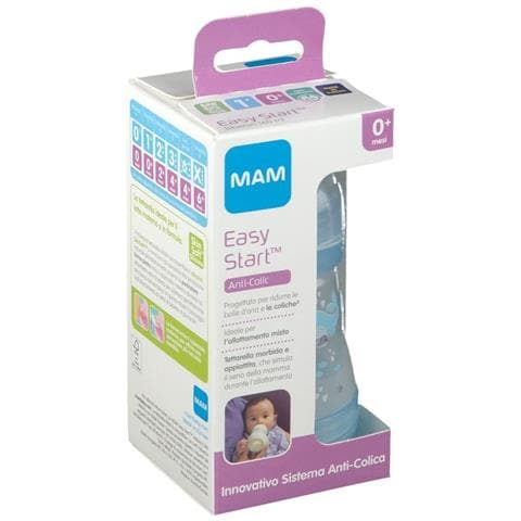 Mam Biberon Easy Start 160 ml 0+ Tettarella 1 Maschio - Foto 5