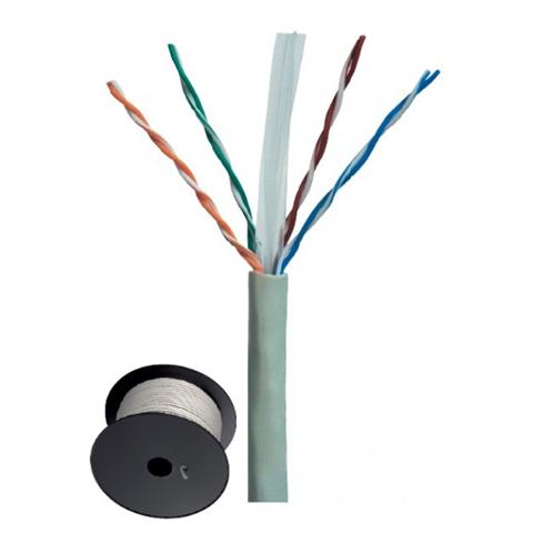 ITP6-CCA-100-GY - Matassa U / UTP, 4 coppie, Cavo Cat. 6, CCA, 100m. Rigido Grigio - Foto 2