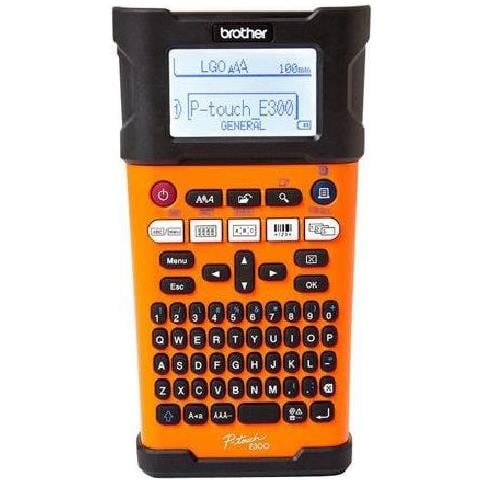 Etichettatrice Portatile Modello TSP743IIL Formato 18 mm x 8 m Senza Schermo 20 mm / sec Nera e Gialla - Foto 1