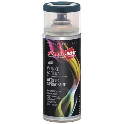 Bomboletta Vernice Spray Brillante Grigio Antracite Interni Esterni Universale - Foto 2