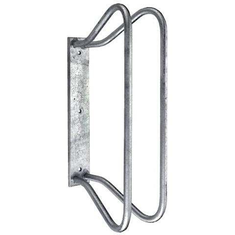 19940533 Supporto / rastrelliera per bici, fissaggio a parete, zincato 230 x 147 x 330 mm. - Foto 1