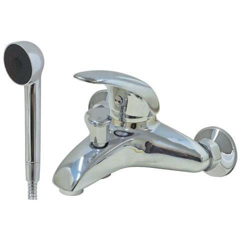 Miscelatore Per Vasca / doccia Esterno In Ottone Cromato - Modello Perla - - Foto 1