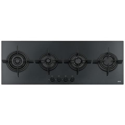 Piano Cottura Crystal FHCR12043GTCHEBKC 4 Fuochi Gas Colore Cristallo Nero - Foto 3