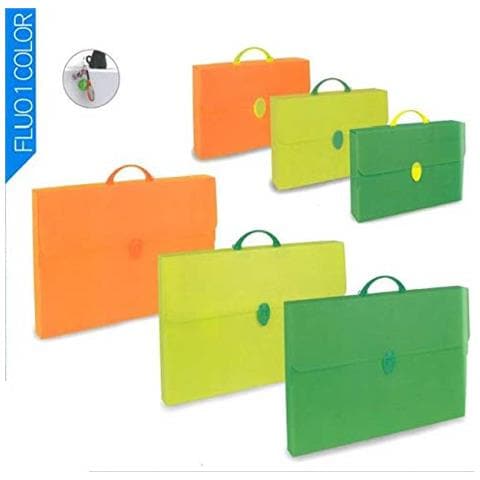 Valigetta Fluo 28x39 Cm Col. Ass - Foto 1