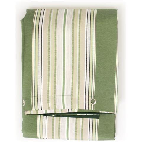 Tenda Da Sole A Caduta Per Esterno Balcone Casa Telo Ombra Modello Riga Fine 145x250 Verde - Foto 7