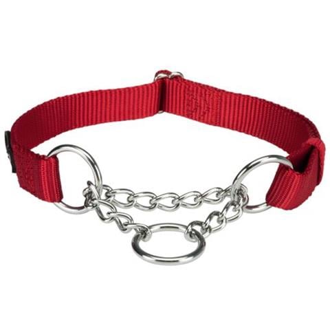 Collare Premium Semistrangolo Trixie Rosso L-xl: 45-70cm - Foto 2