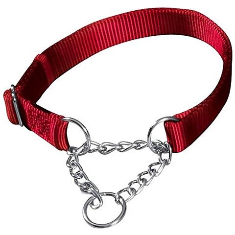 Collare Premium Semistrangolo Trixie Rosso L-xl: 45-70cm - Foto 1