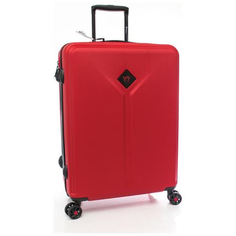 Trolley medio Ynot Y Solid K8002 Rosso