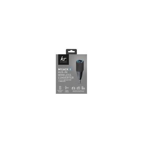Myjack2 Aux-in Da 35 Mm Audio Bluetooth Adattatore Convertitore Wireless E Hands-free Kit Car Nero - Foto 7