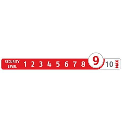 Fts88 Al0125 Serratura Con Blocco, Blocco Per Finestre Con Doppio Chiavistello Ad Incastro, Chiusura Con Chiave, Livello Di Sicurezza: 9, 31739, Bianco - Foto 2