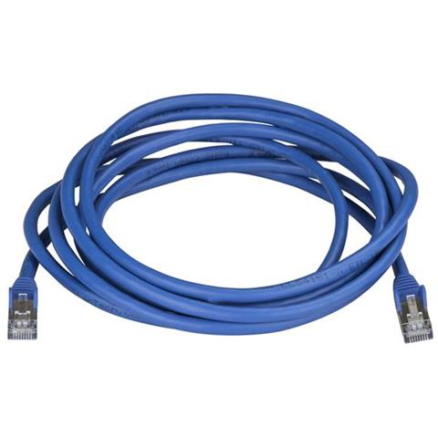 Cavo di Rete Ethernet Cat6a - Cavo Schermato STP da 3m - Cavo RJ45 Antigroviglio - Blu - Foto 2