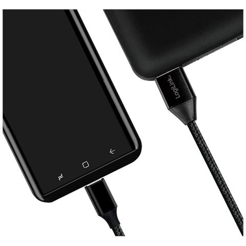 CU0140 cavo USB 1 m 2.0 USB C USB A Nero - Foto 3