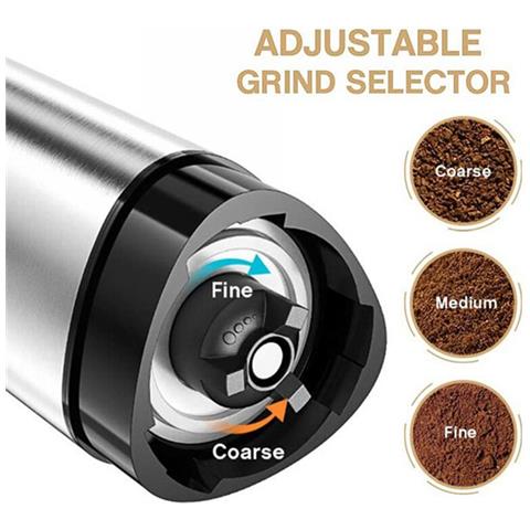 INLAW Mini Caffettiera Smerigliatrice Argento In Acciaio Inox Manuale Manuale Fatti A Mano Chicco Di Caffè Macrette Mulino Cucina Cucine Per Utensili Da Cucina | Macinacaffè Manuale NA11656