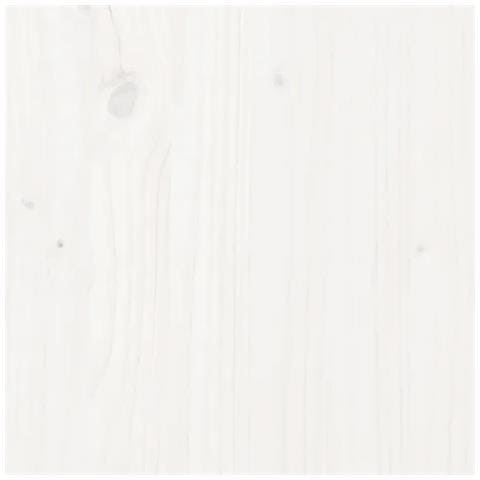 Scrivania Bianca 140x50x75 Cm In Legno Massello Di Pino - Foto 10