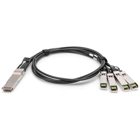 Direct Attach Cable 40G QSFP+ to 4XSFP+ 1m - Foto 3