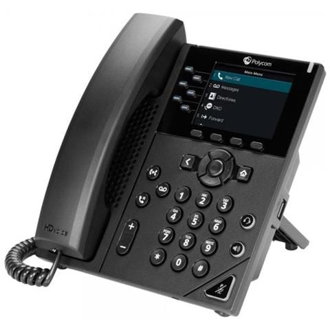 350 Telefono Ip Nero 6 Linee Lcd - Foto 1