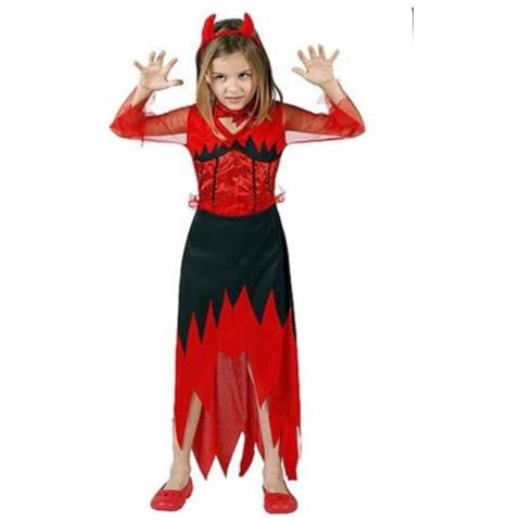 Costume Per Bambini 132 Multicolore Demonio 10-12 Anni - Foto 1