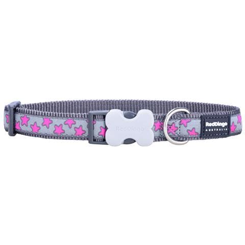 Collare Per Cani Style Hot Pink On Cool Grey 41-63 Cm - Foto 1