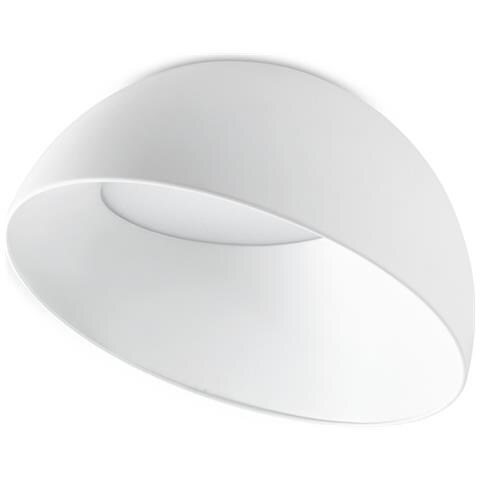 Plafoniera Moderna Corolla Metallo Bianco Led 24w 3000k Ip20 - Foto 1