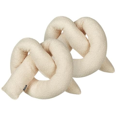 Cuscino Decorativo Gladiolus Finta Pelliccia 172 X 14 Cm Tinta Unita Beige - Foto 6