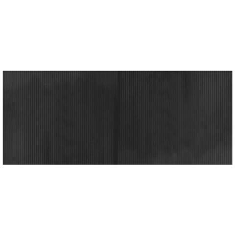 Tappeto Rettangolare Grigio 80x200 Cm In Bambù - Foto 2