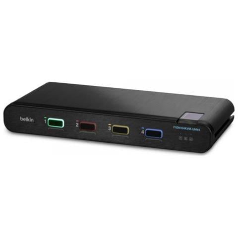 F1dn104kvm-unn4 Switch Per Keyboard-video-mouse (kvm) Nero - Foto 1