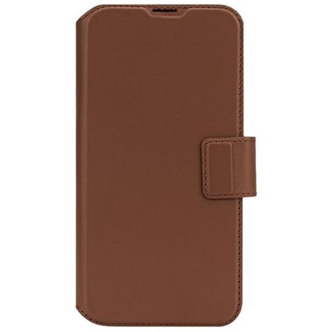 Custodia Per Iphone 16 Plus Magsafe Con Portacarte E Cover Amovibile, Marrone - Foto 1