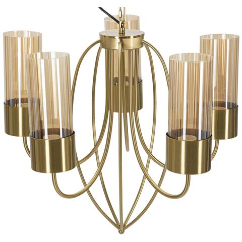 Lampadario Versailles 5 Luci Cm Ø80x103 - Foto 2