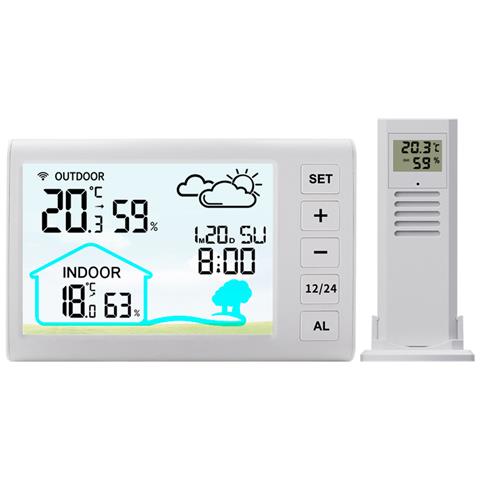 Display Multifunzione Per Stazione Meteorologica Wireless - Foto 1