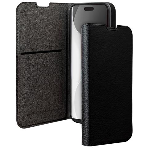 Custodia Per Iphone 16 Pro Max Folio Wallet Con Funzione Stand, Nero - Foto 1