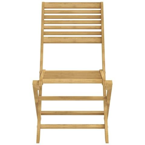 Sedie Giardino Pieghevoli 6 pz 48,5x61,5x87 cm Massello Acacia - Foto 7