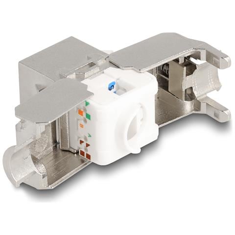 Modulo Keystone RJ45 femmina per LSA Cat. 6A con LED - Foto 2