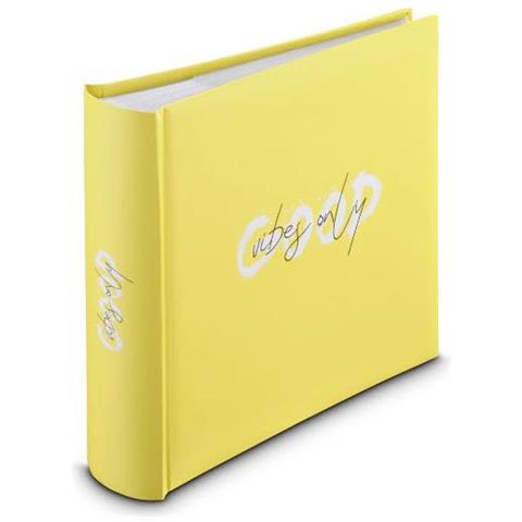 Hama Good Things Album Fotografico E Portalistino Giallo 200 Fogli 10 X 15 Rilegatura Del Libro - Foto 1