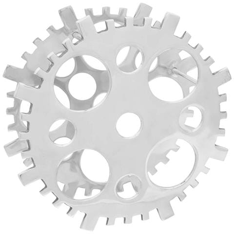 Portabottiglie Argento 39 x 39 x 14 cm Alluminio - Foto 1